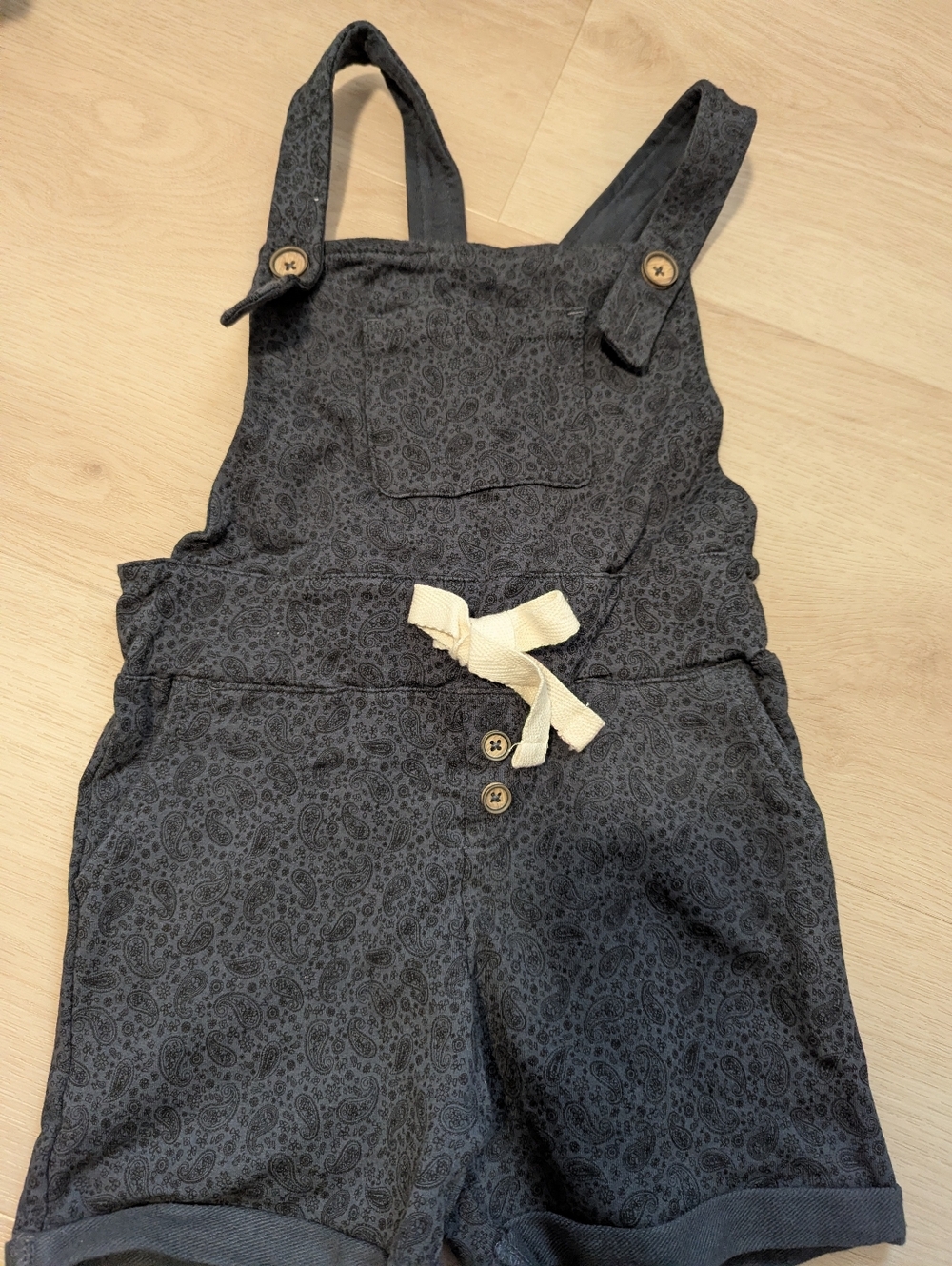 Jamie Kay Paisley Short Overalls
